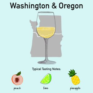 Tasting notes of Washington & Oregon Riesling